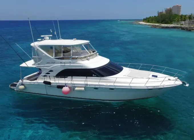 Sea Ray 60 footer Cozumel with food and drinks!