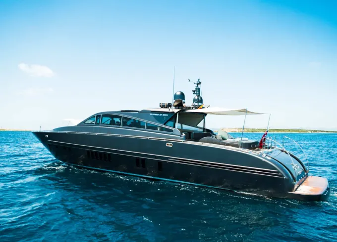 Discover Ibiza In Style With 90ft Leopard Motor Yacht For 12 Guests