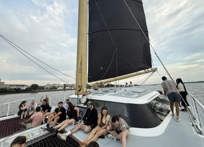 $4400 | 2hrs | 49 Guests | Sailing Catamaran