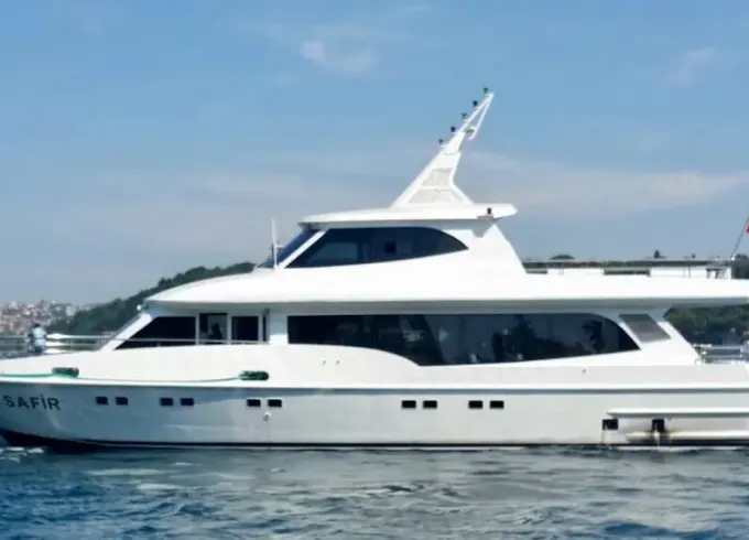 Luxury Party Boat! Book this 80 Passenger Power Mega Yacht in İstanbul