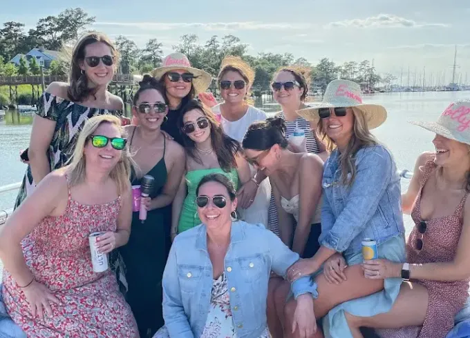 **Bachelorette Commercial COI Party Boat with restroom and we go to the beach**