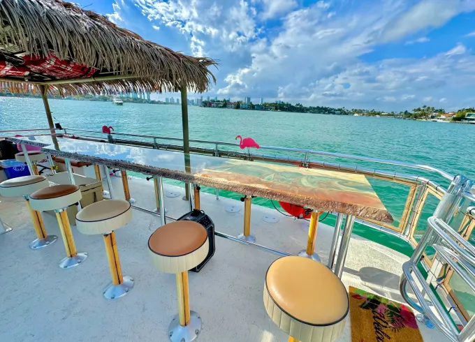 Pink Flamingo Tiki Boat Tours - Private Cruises for Up to 18 in Pensacola, FL