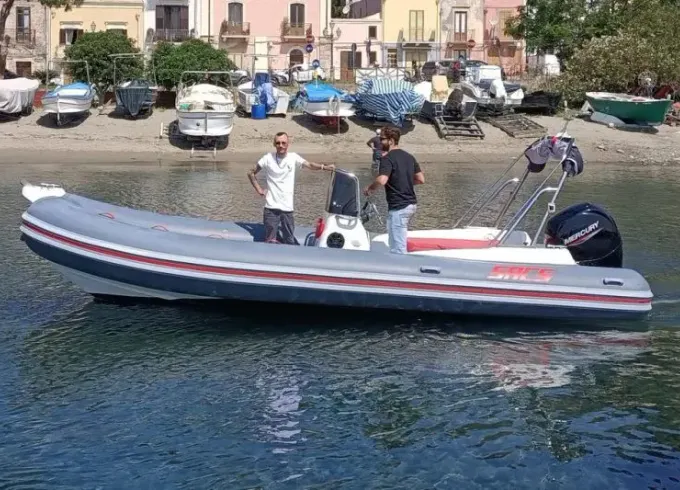 Maxi Rib Ranieri  6.50 mt 150 HP to Milazzo Sicily