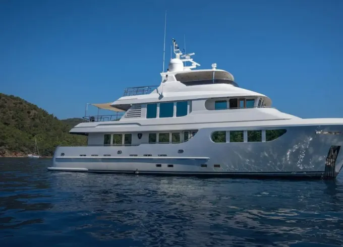 95ft 3D Tender Luxury Yacht in Göcek for 10 Guests