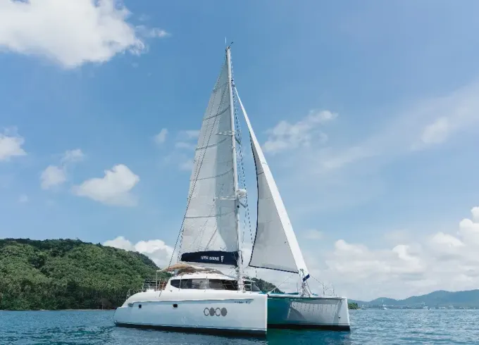 Standard 40ft Sailing Catamaran Cruises in Phuket