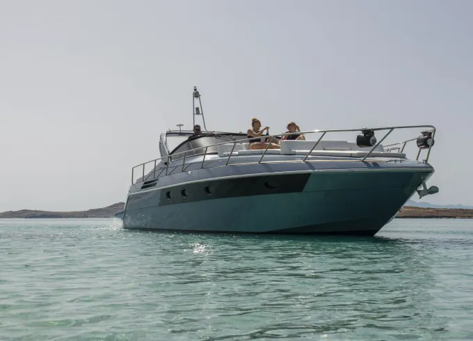 Charter 44' Cranchi Motor Yacht in Mikonos, Greece