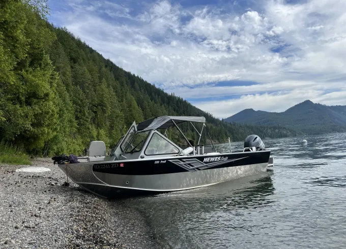 2023 Hewecraft High End Fishing Boat on beautiful Lake Pend Orielle!