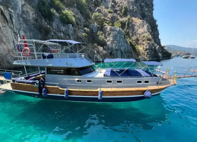 Day & Overnight Boat Charter - up to 12 guests in Göcek | A/C in All Cabins