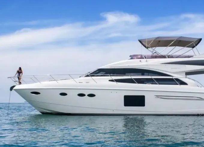 Luxurious  Princess 64 Fly Vessel in Dubai Marina