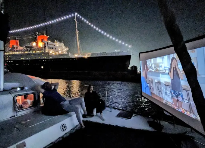 Unforgettable Movie Night Onboard Our 380 S2 Lagoon