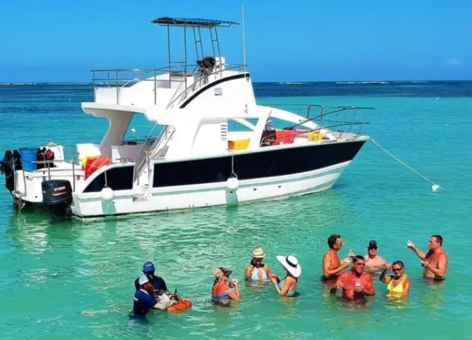 37ft Luxury Private Catamaran Charter in Punta Cana, Dominican Republic