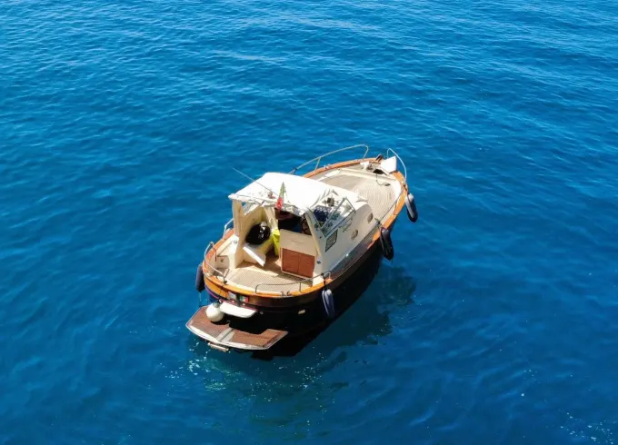 Salerno Amalfi Coast Onboard the Apreamare 7.5 M Semi Cabinato