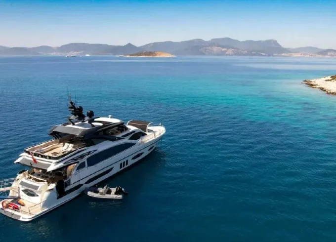 115ft Luxury Custom Mega Yacht Charter in Bodrum for 80 Guests