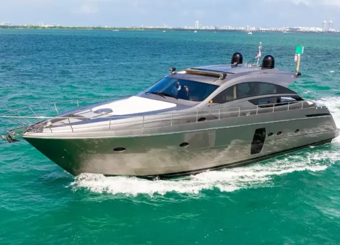 Experience Miami in 64ft Pershing Yacht
