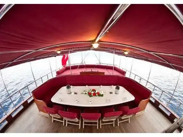 CELIK ES D. This Wonderful Deluxe Gulet is 32 m Long and for 16 People.