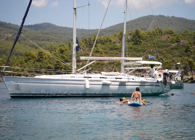 44ft Bavaria Sailing Yacht Charter in Halkidiki for Up to 8 Guests
