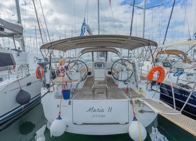 Jeanneau 54 Sailboat for charter in Alimos Marina