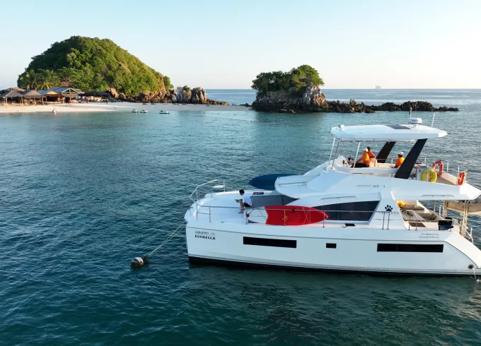 Leopard 43 Power Catamaran Charter in Phuket, Thailand!