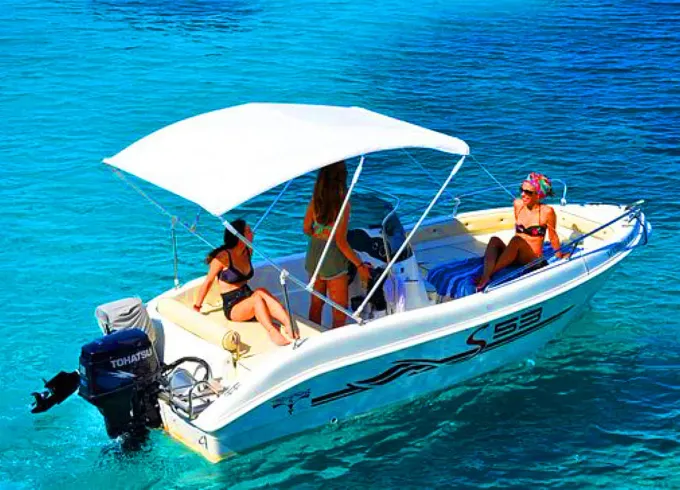 17ft Trimarchi 53S No license needed Rental in L'Estartit, Costa Brava