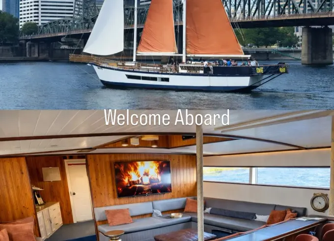 Celebrate Boldly. Sail Beyond Ordinary on our 86 foot Schooner