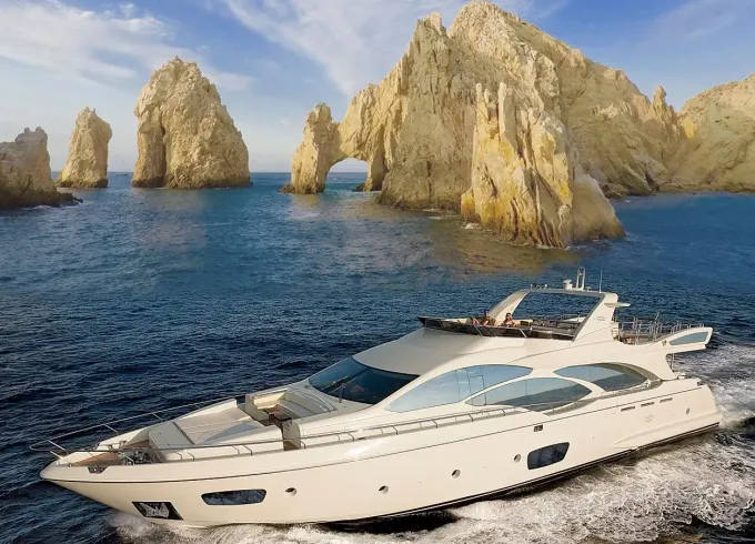 100' Azimut Mega Yacht available to Charter in Cabo San Lucas, Mexico