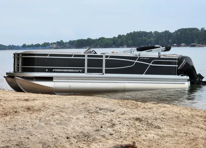 2022 21ft Princecraft Vectra Pontoon for Rent on Mtn Island Lake!