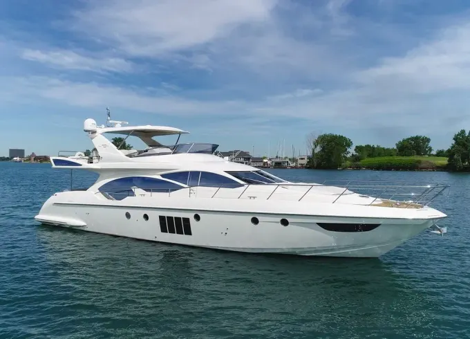 "Lupo 2" 70' Azimut FlyBridge for Charter in Sunny Isles Beach