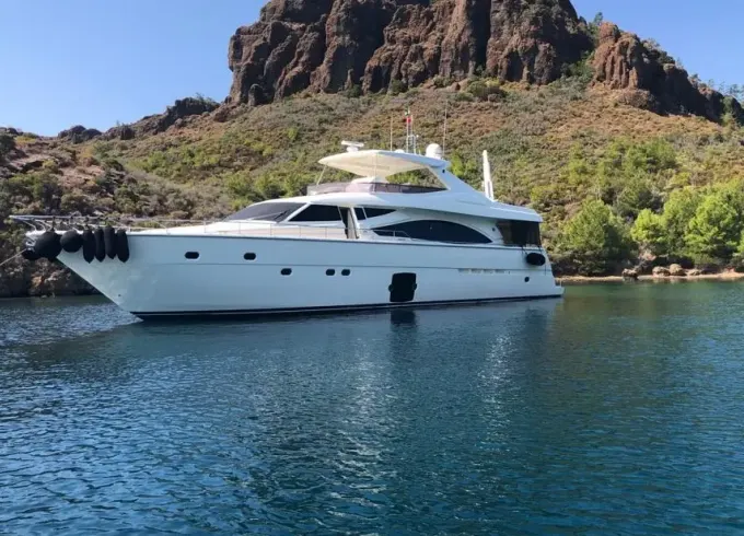 Astonishing Ferretti 830 Yacht