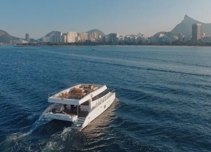 Charter a Power Cat for up to 60 people in Rio de Janeiro, Brazil