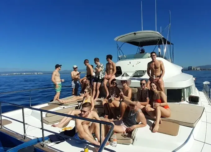 Luxury 43' Power Catamaran Charter in Puerto Vallarta