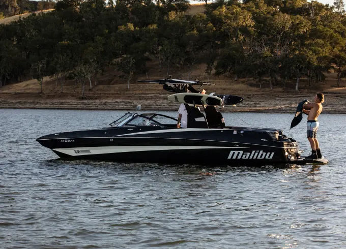 #1 Reviewed Charter Boat! Surf the Dragon on a Malibu M235  wake/surf boat.