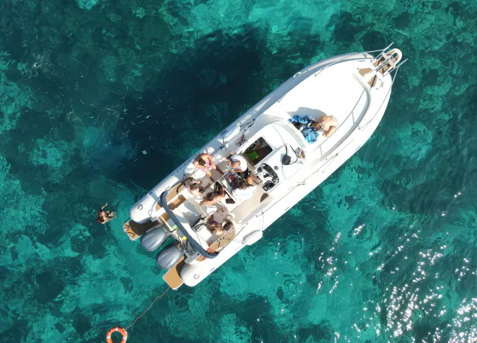 Capelli Tempest 900 RIB rental in Trapani, Sicily
