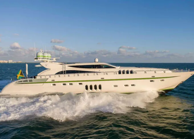 Ultimate Deal! 112' Leopard Yacht for Rent in Miami, Florida.