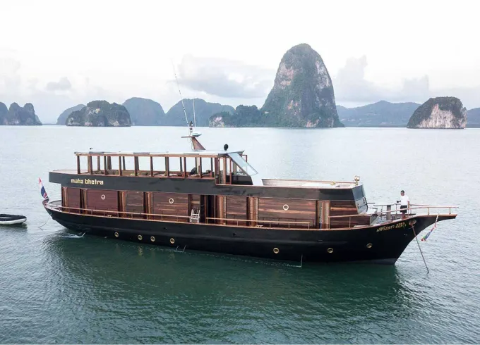 Maha Bhetra - 90ft Traditional Wooden Yacht in Phuket