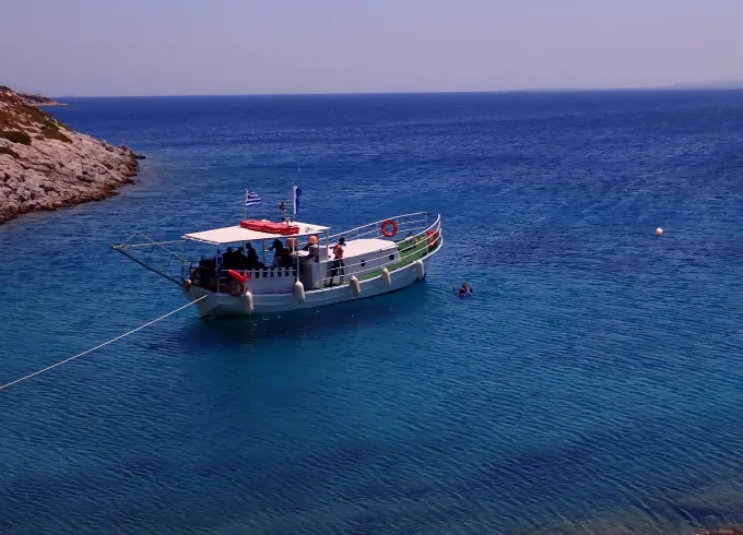 Private Boat Trip in Kos Island (max.12 persons) with awesome crew onboard!