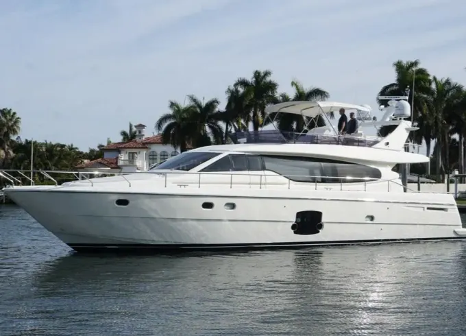 Luxury 70ft Ferretti Yacht Experience in Miami!