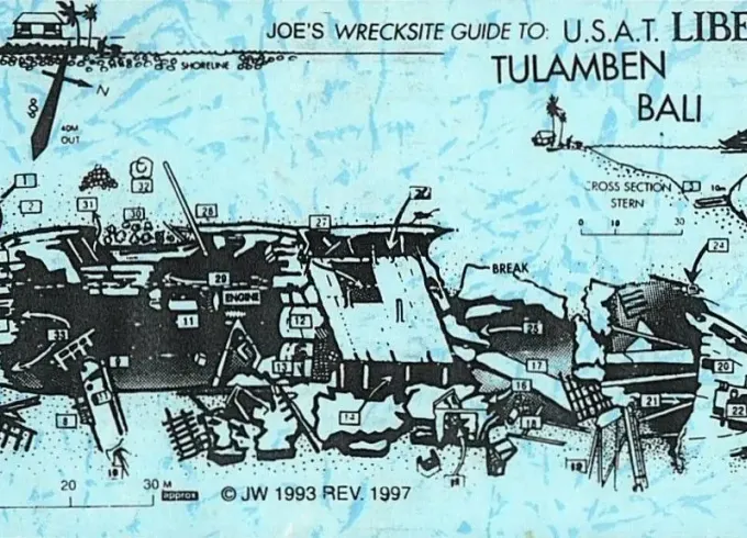 USAT Liberty Shipwreck - The world easiest dive-able shipwreck