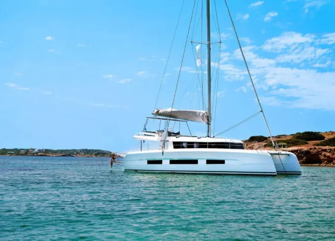 Sonia Dufour 48 Sailing Catamaran Rental in Salerno, Campania