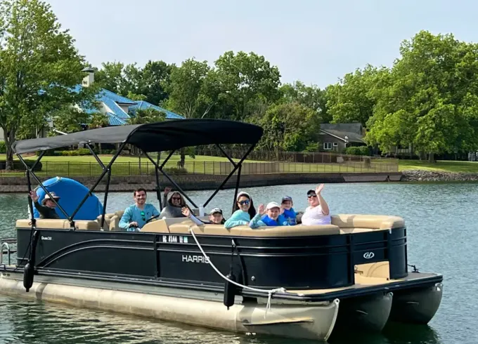 Rent Our Spacious 24'  Harris Tritoon Boat - Captain Optional