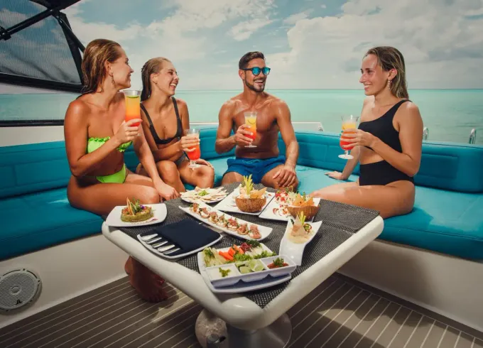 40ft Van Dutch Powerful Brand New Vip Yacht with Chef in Tulum and Riviera Maya
