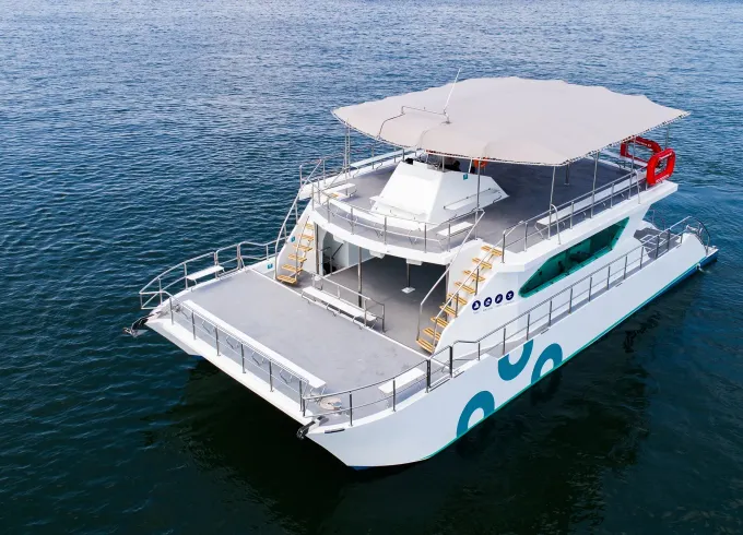72ft Mega Power Catamaran 'Canuwa II' | Private Events Up to 150 Pax