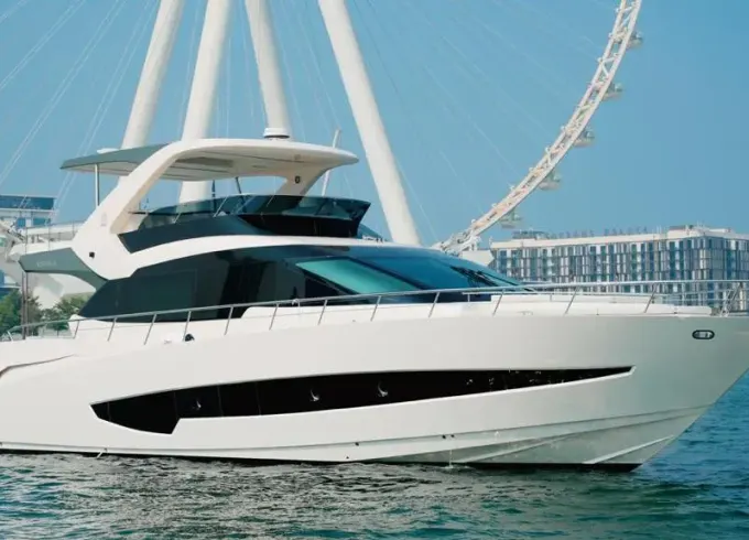 75ft 2024 Model Yacht Charter up to 25 guests - Dubai Marina
