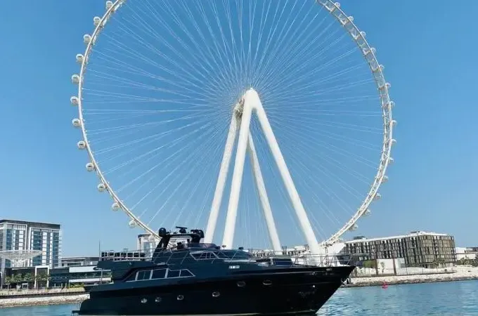 Best & Biggest Luxurious MEGA 95ft yacht in Dubai- Jacuzzi yacht