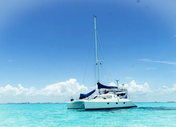 Captained 42' Sailing Catamaran with 3 cabins and all the toys