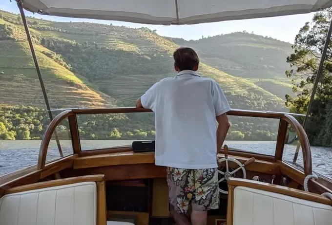 BACO Classic Wooden Boat Rental in Vila Real, Portugal!