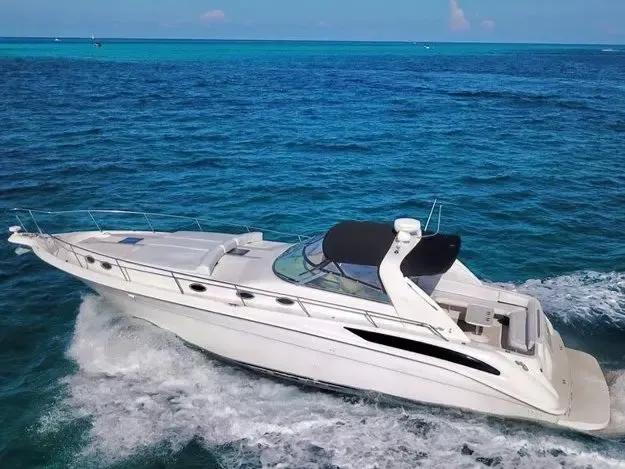 Luxury Yacht Experience — Cruise Cancun on a SeaRay 47ft Yacht