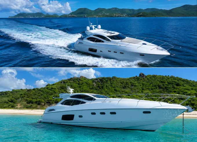 Sunseeker Predator 66ft - St Barthelemy