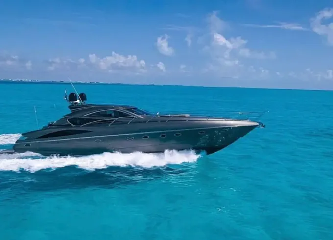 SUNSEEKER 68' Interior Versace design, in Cancun, MEXICO