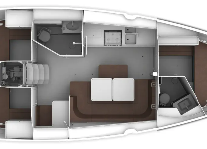 Amazing new Bavaria 41 Cruiser Style for Charter