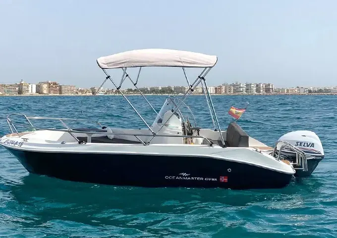 Rent the Oceanmaster 470WA Center Console in Torrevieja, Spain